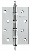 Картинка Петля универсальная FUARO 4BB/A/BL 100x75x2,5 CP (Хром) БЛИСТЕР